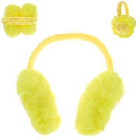 FASHION RHINESTONE FLUFFY EARMUFFS