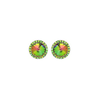 12mm STONE POST EARRINGS