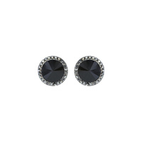 12mm STONE POST EARRINGS