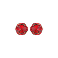 14mm STONE POST EARRINGS