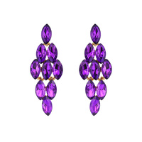 DIAMOND STONE GEM GLASS POST ER