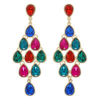 STONE DROP EARRING