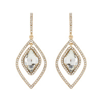 GLASS W/STONE POST ER