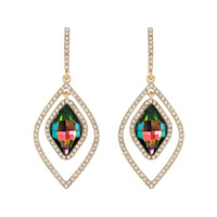 GLASS W/STONE POST ER