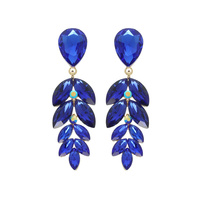 MARQUISE CRYSTAL POST EARRINGS