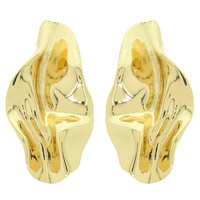 IRREGULAR GEOMETRIC SHAPE POST EARRINGS