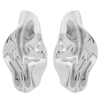 IRREGULAR GEOMETRIC SHAPE POST EARRINGS