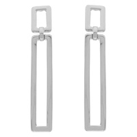 RECTANGLE DOOR KNOCKER EARRINGS