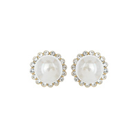 PEARL ROUND EARRING
