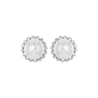 PEARL ROUND EARRING