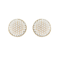 PEARL CLUSTER STUD EARRINGS