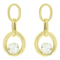 FASHION METAL DANGLE EARRINGS