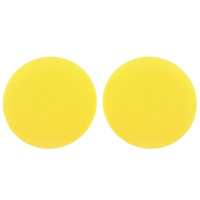 ACRYLIC ROUND POST DISC EARRINGS