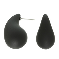 ACRYLIC TEARDROP POST EARRINGS