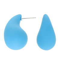 ACRYLIC TEARDROP POST EARRINGS
