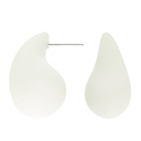 ACRYLIC TEARDROP POST EARRINGS