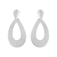 DROP METAL POST EARRING