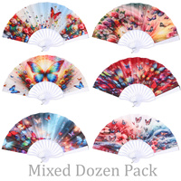 ASSORTED FASHION FAN SET