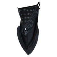 FACE TUBE SCARF MASK W/EAR LOOPS