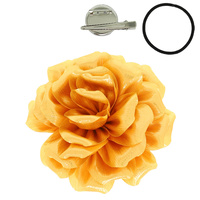 2 IN 1 ROSE BLOOM HAIR CLIP BROOCH PIN
