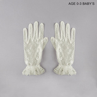 AGE 0-3 BABY'S LACE GLOVE