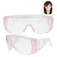 SAFETY GLASSES/ PROTECTIVE GOGGLES WITH  STONES