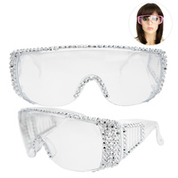 SAFETY GLASSES/ PROTECTIVE GOGGLES WITH  STONES