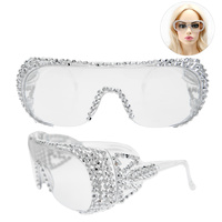 SAFETY GLASSES/ PROTECTIVE GOGGLES WITH AB STONE