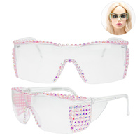 SAFETY GLASSES/ PROTECTIVE GOGGLES WITH AB STONE