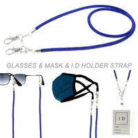 GLASSES AND MASK STRAP