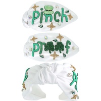 SAINT PATRICKS SHAMROCK GEMSTONE KNOTTED HEADBAND