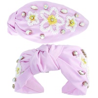 FLORAL BEADED JEWELED EMBELLISHED HEADBAND