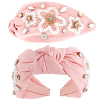 FLORAL CRYSTAL GEMSTONE BEADED SEQUIN EMBELLISHED KNOTTED HEADBAND

WIDTH: 3" HEIGHT: 6.5"