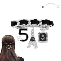 FASHIONISTA RHINESTONE CHARM HAIR CLIP