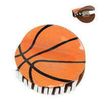 GAME DAY BASKETBALL PLASTIC HAIR CLAW CLIP