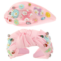 EASTER EGG THEME TOP KNOTTED HEADBAND