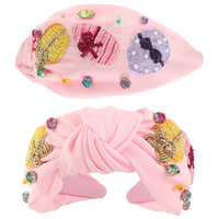 EASTER EGG THEME TOP KNOTTED HEADBAND