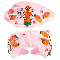 EASTER BUNNY THEME JEWELED HEADBAND