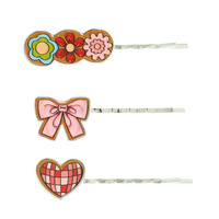 WESTERN 3-PIECE ASSORTED DECORATIVE HAIR PIN SET
