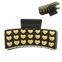 WESTERN HEART BUBBLE HAIR CLAW CLIP