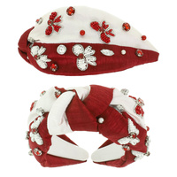 GAME DAY BOW TOP KNOTTED HEADBAND