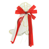 GAMEDAY RIBBON BOW KEY AND BOOT CHARM