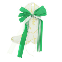 GAMEDAY RIBBON BOW KEY AND BOOT CHARM