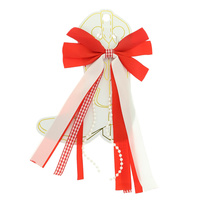 GAMEDAY RIBBON BOW KEY AND BOOT CHARM