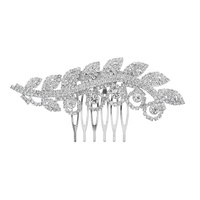 FLOWING LEAF BRANCH HAIR COMB