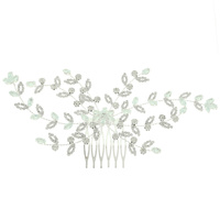 CASCADING VINE CROWN HAIR COMB