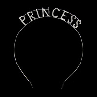 "PRINCESS" RHINESTONE HEADBAND