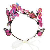 DERBY RAVE BUTTERFLY HAIR BAND