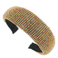 ELEGANT JEWEL HIGH FASHION RHINESTON MESH HEADBAND