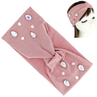 KNOTTED WIDE HEADWRAP TURBAN